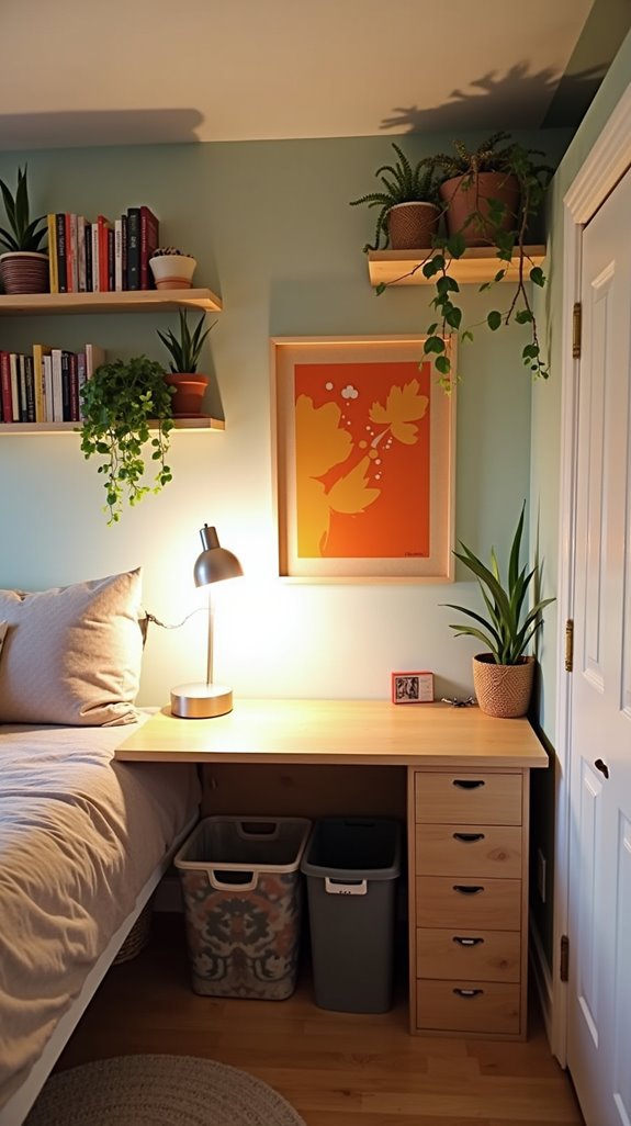 maximize space with storage