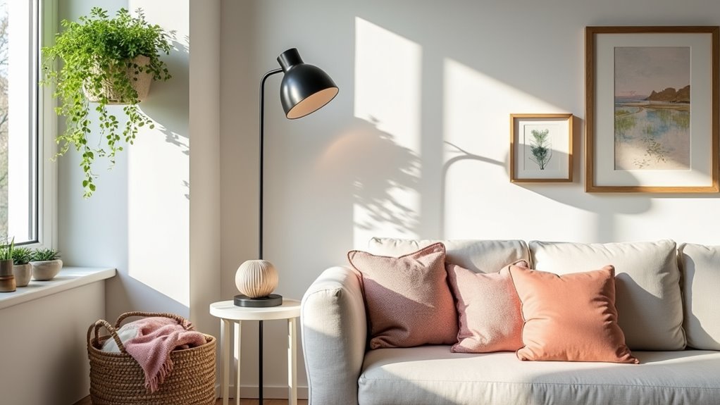 maximizing corner space decor