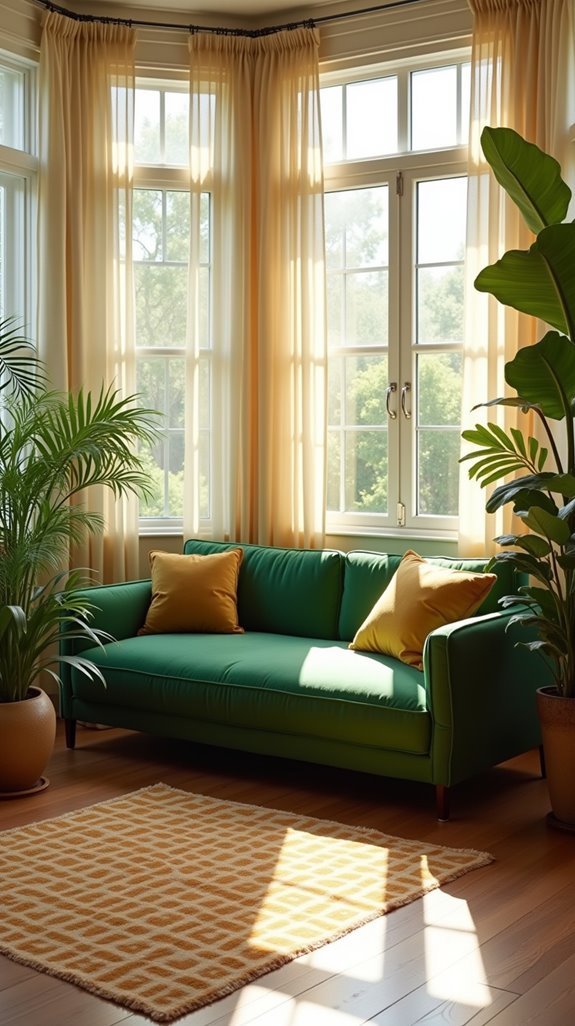 maximizing natural light aesthetics