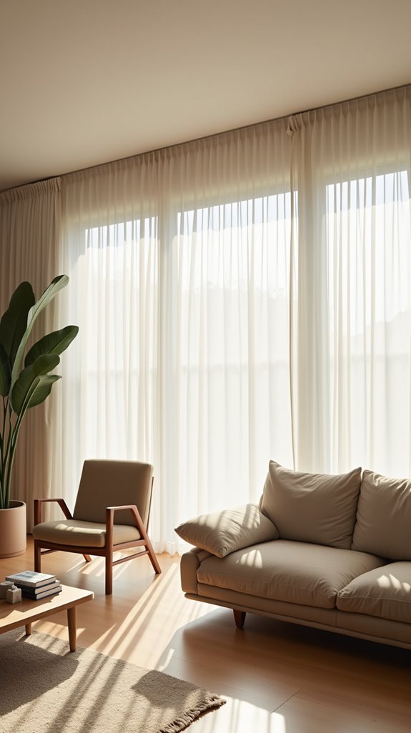 minimalist window treatment options