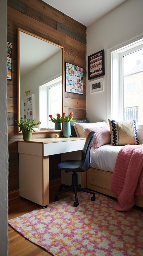 mirrors create visual depth