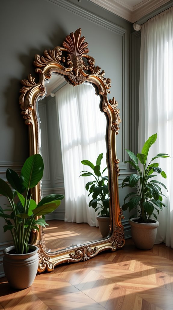 mirrors enhance interior spaces