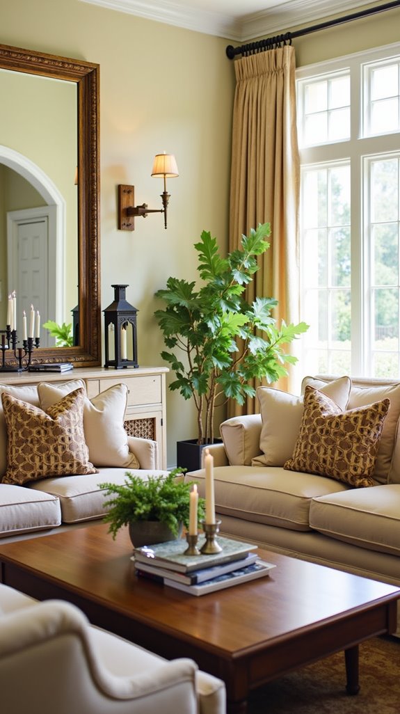 mirrors enhance space beautifully