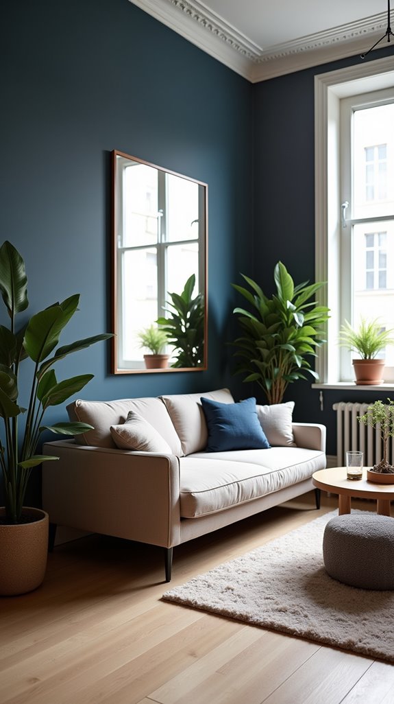 mirrors expand small spaces