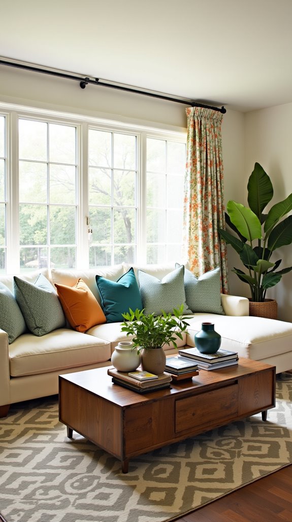 mix patterns for balance