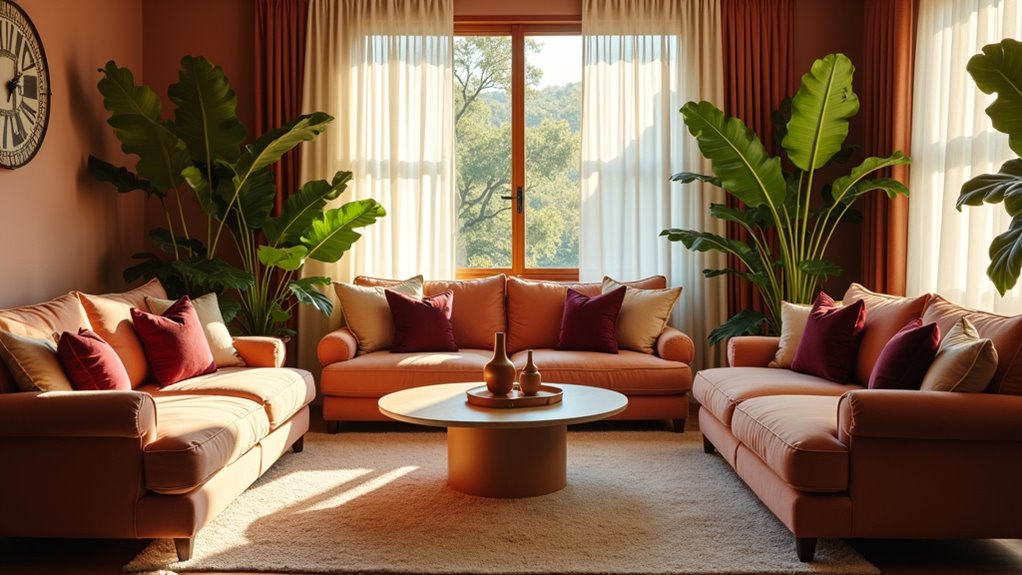 mood enhancing living room colors