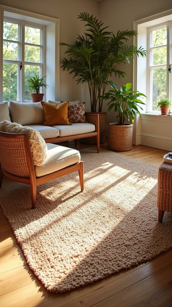 natural textures for comfort