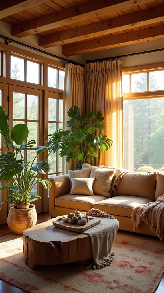 natural warmth enhances comfort