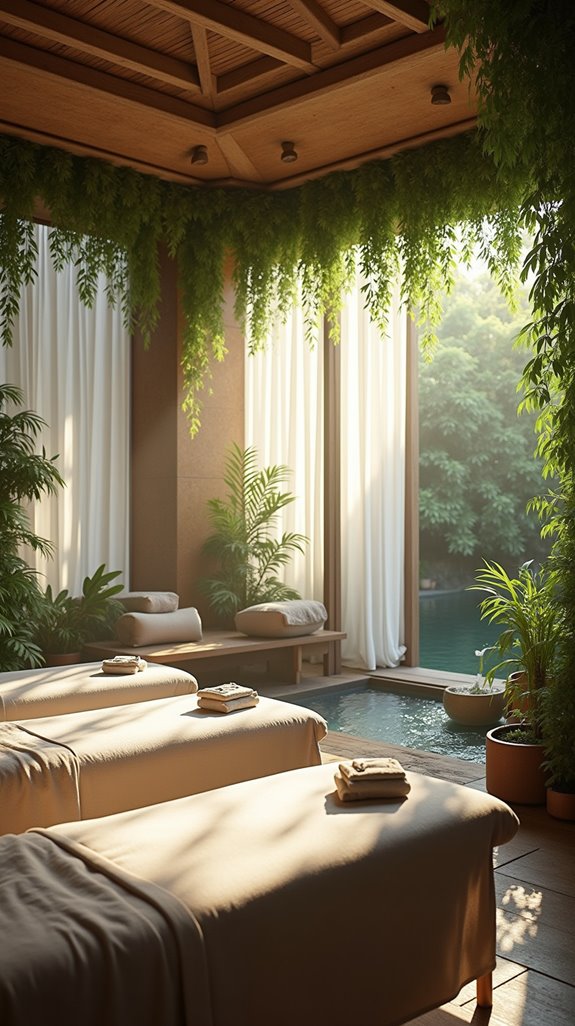 nature inspired spa tranquility enhancements