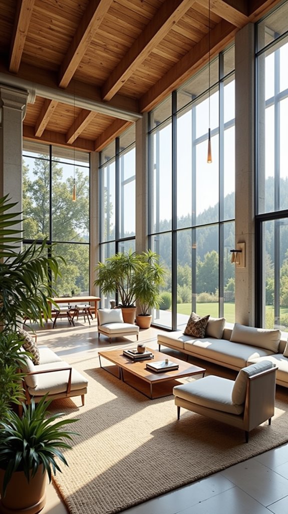 open spacious harmonious layout