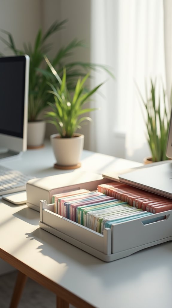 organize paperwork using technology