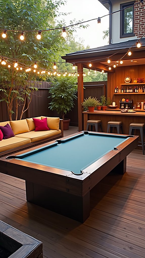 outdoor game room essentials