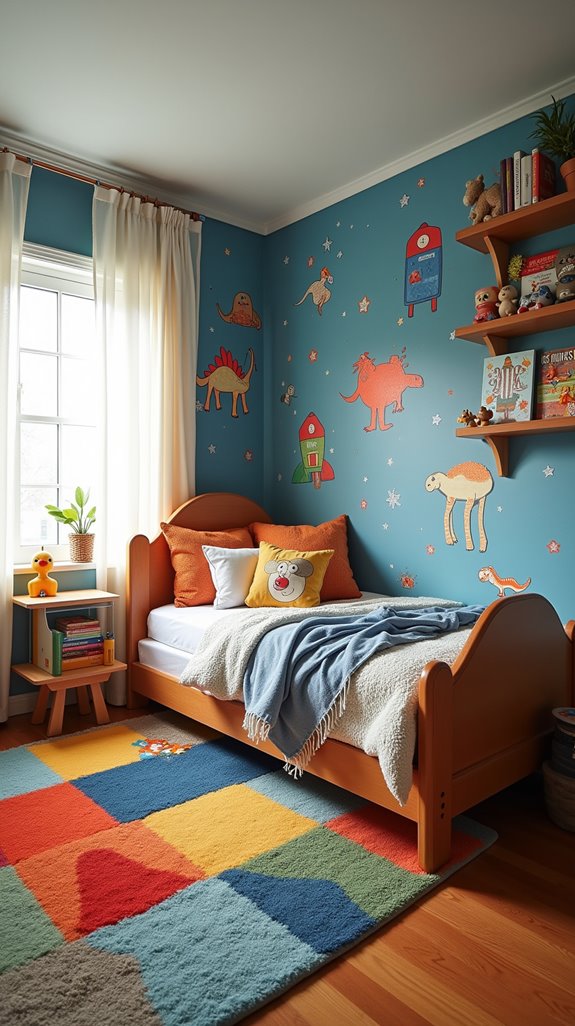 personalized colorful wall art