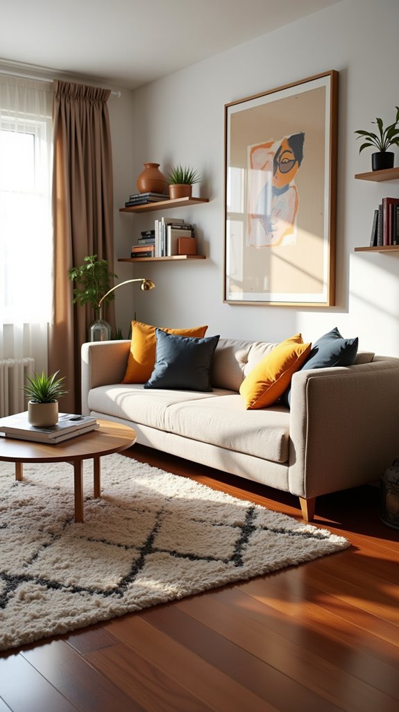 personalized living room accents