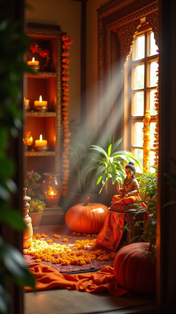 personalized serene puja space