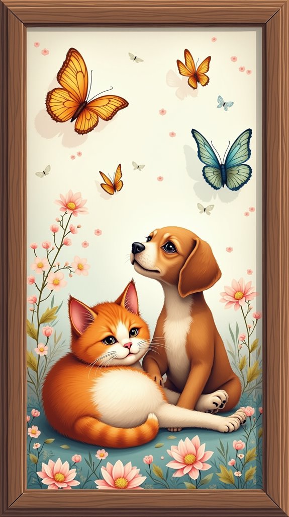 pet portraits and illustrations