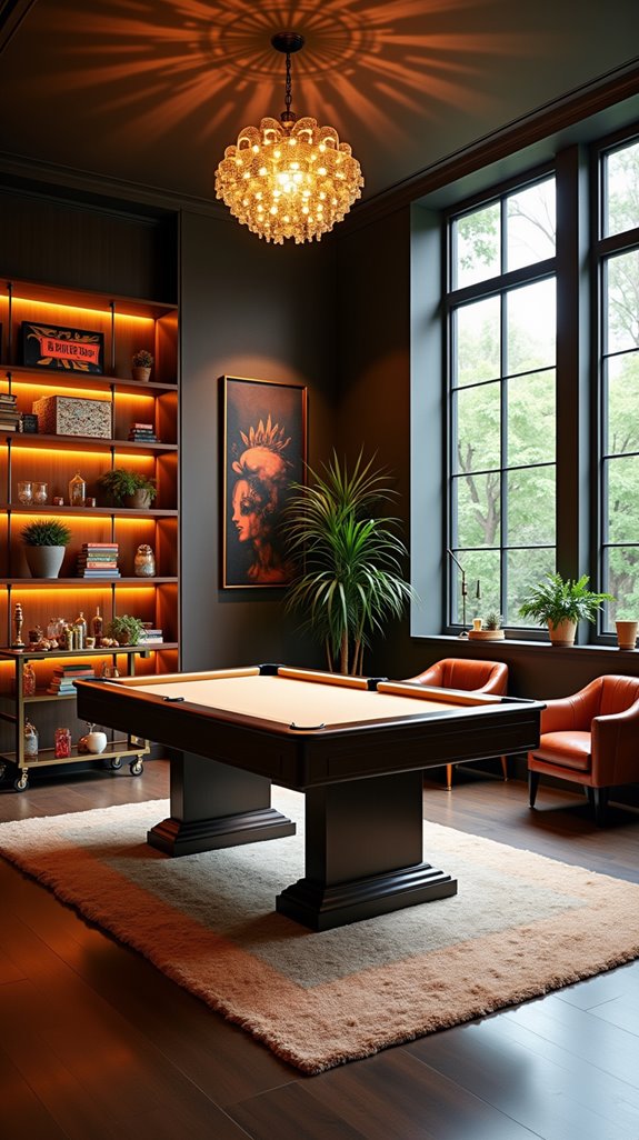 pool table enhances gatherings