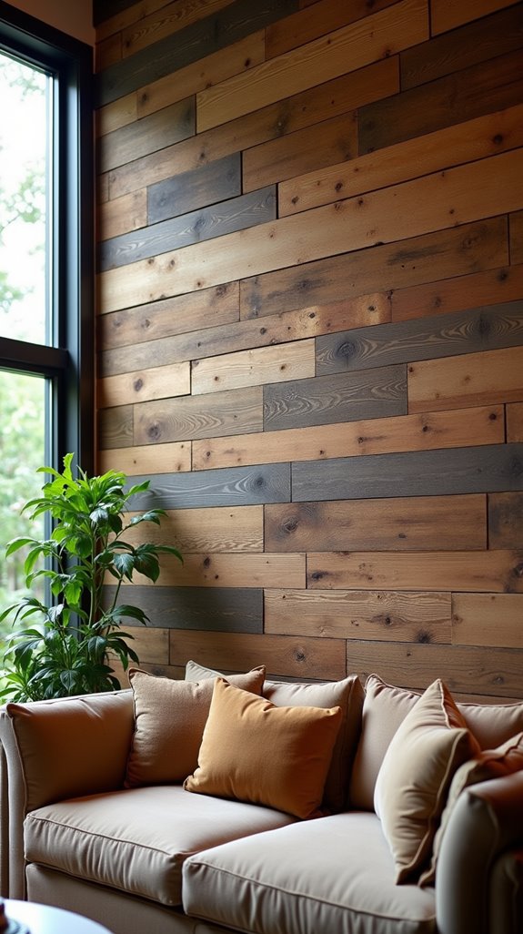 reclaimed wood rustic charm