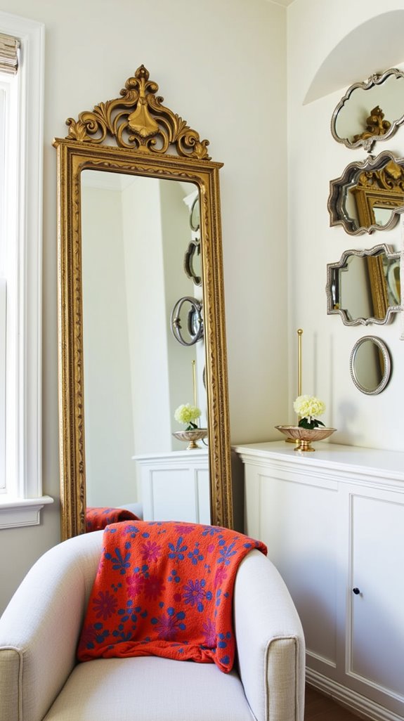 reflective elegance in spaces