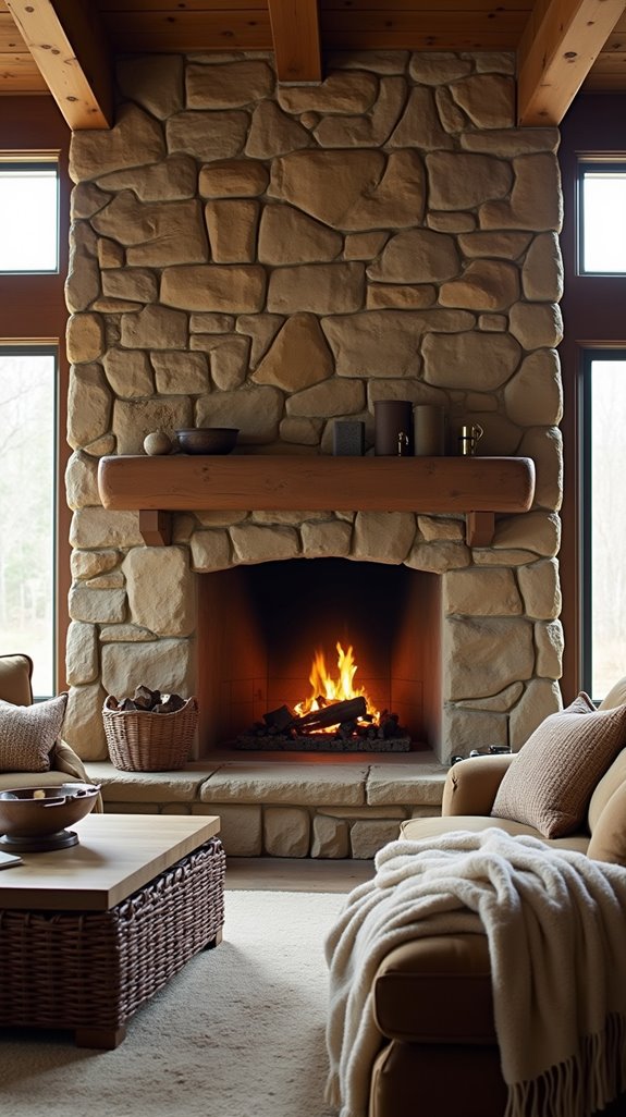 rustic warmth and charm