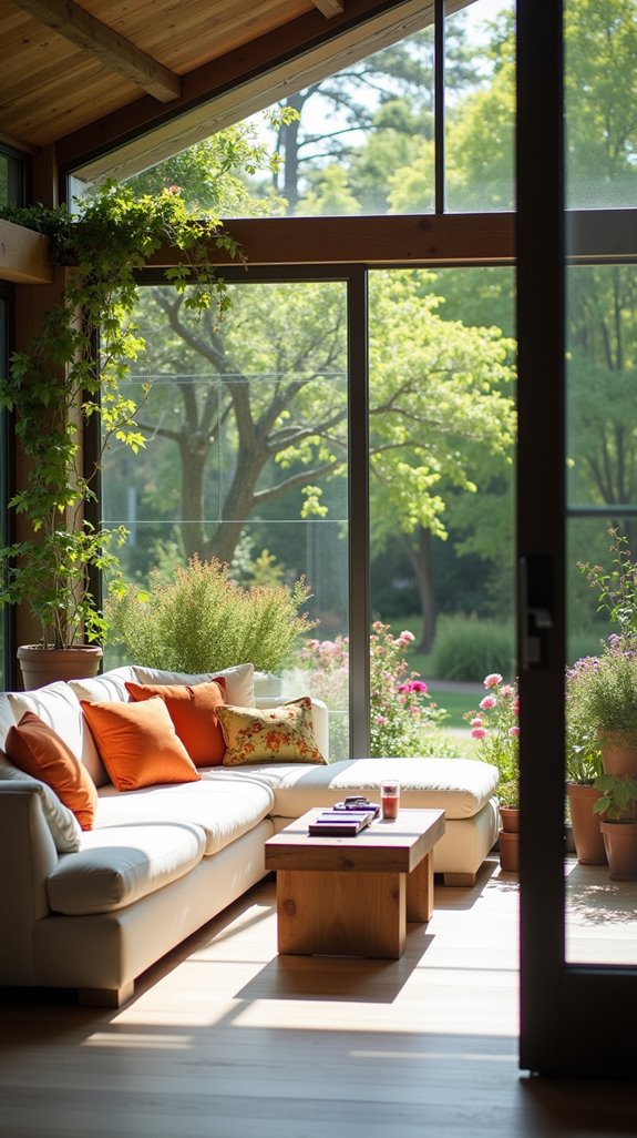 seamless indoor outdoor connection