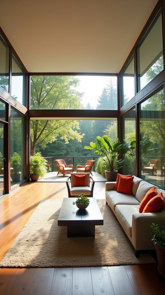 seamless indoor outdoor connection