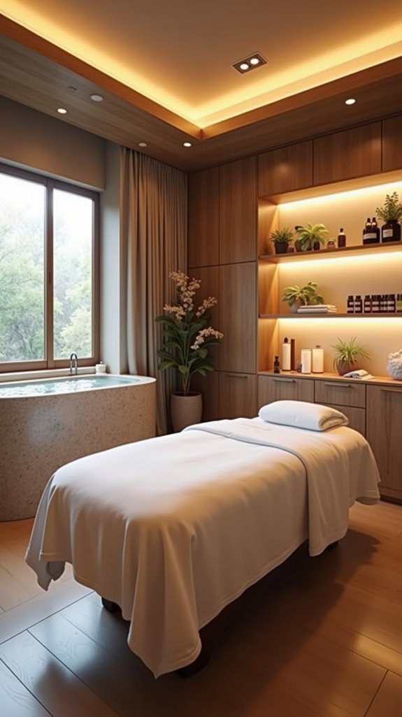 seamless spa layout design