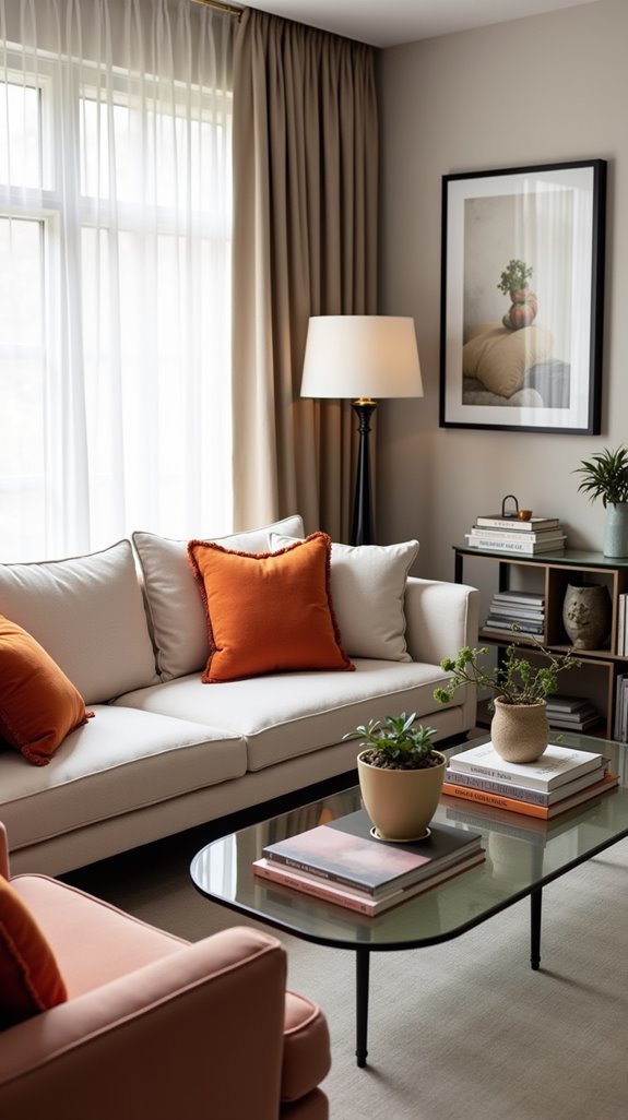 small decor items enhance ambiance