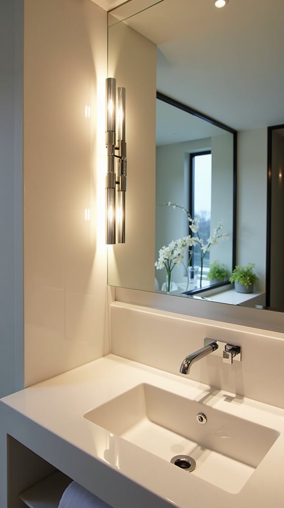 smart bathroom mirroring techniques