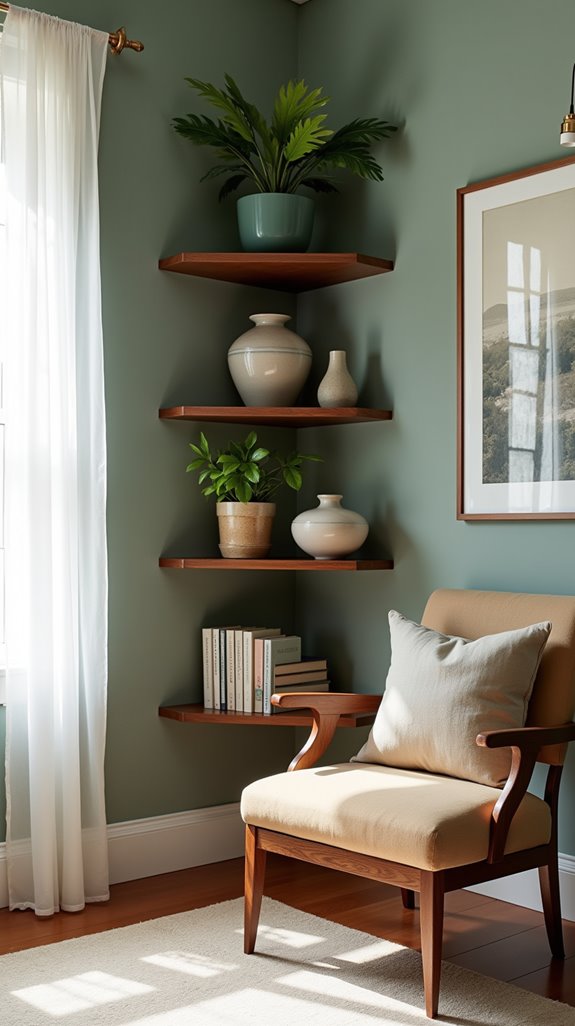 stylish corner shelf solutions