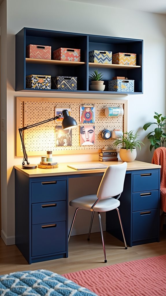 stylish dorm storage solutions