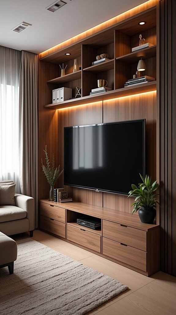 stylish multi functional corner stands