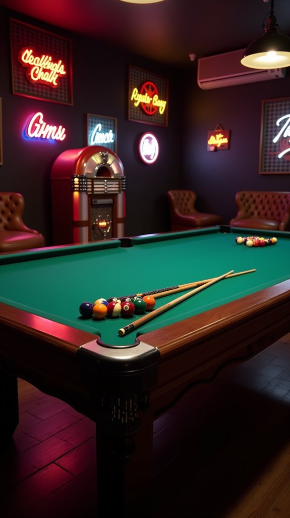 stylish pool table accessories