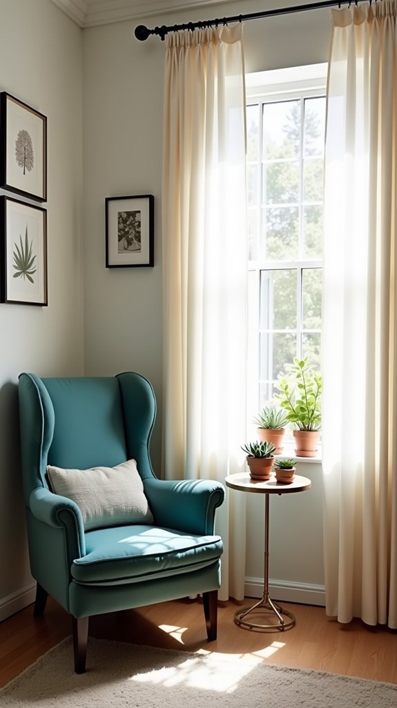 stylish small space seating