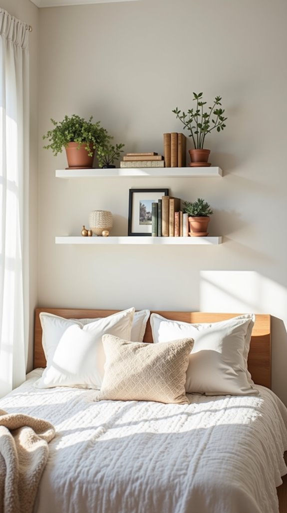 stylish storage with shelves