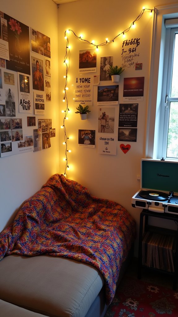 themed personal sanctuary corner