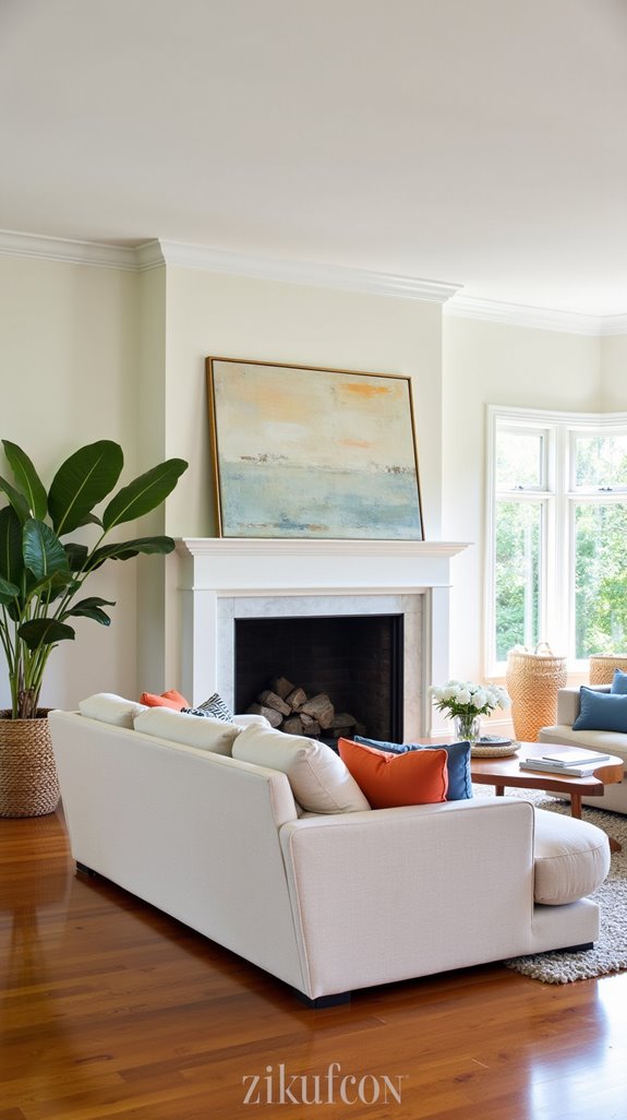 transformative living room focal point