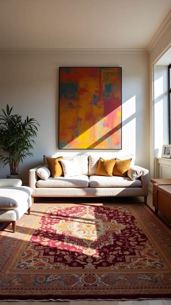 transformative living room rugs