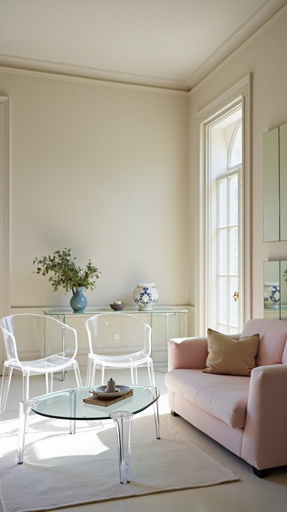 transparent furniture for openness