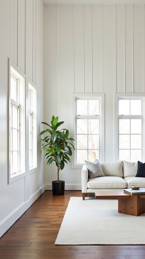 vertical batten minimalist design