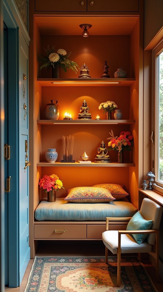 vibrant color accents accessories