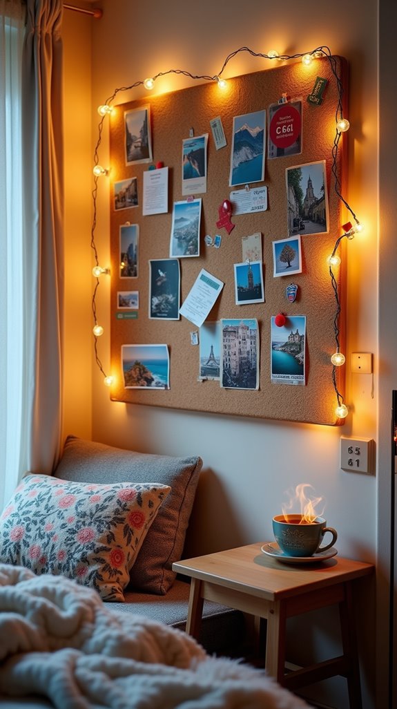 vibrant memory board display
