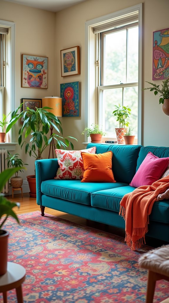 vibrant personalized home atmosphere