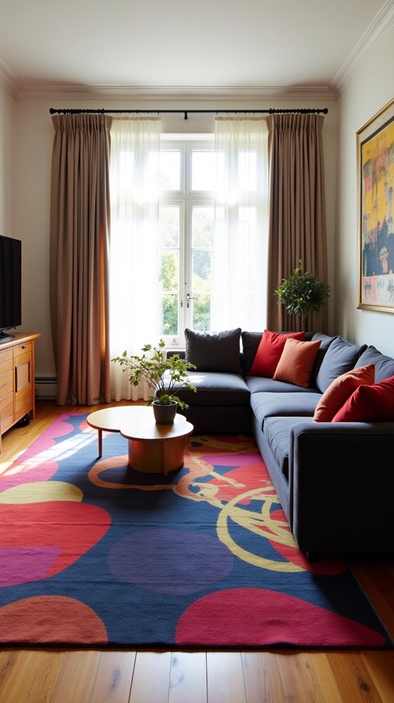 vibrant rugs lively spaces