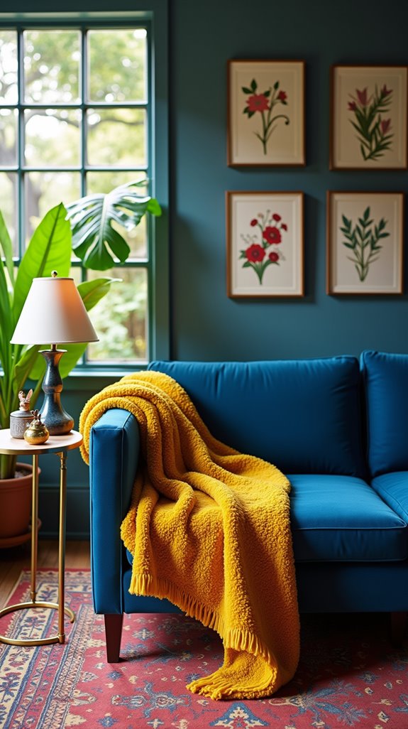 vintage accessories for coziness