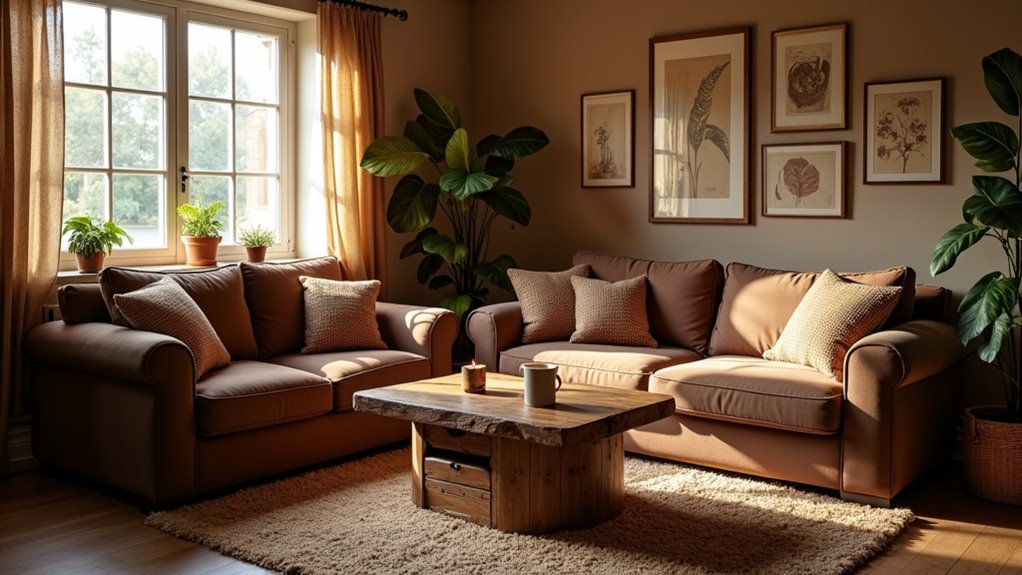 warm and inviting decor