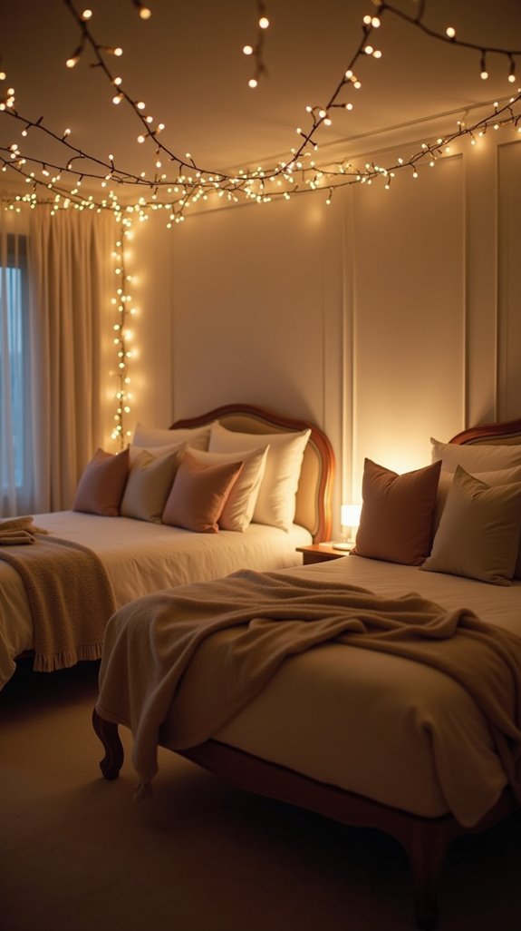 warm soft lighting ambiance