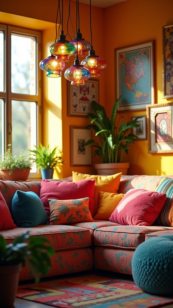 whimsical light fixtures shine