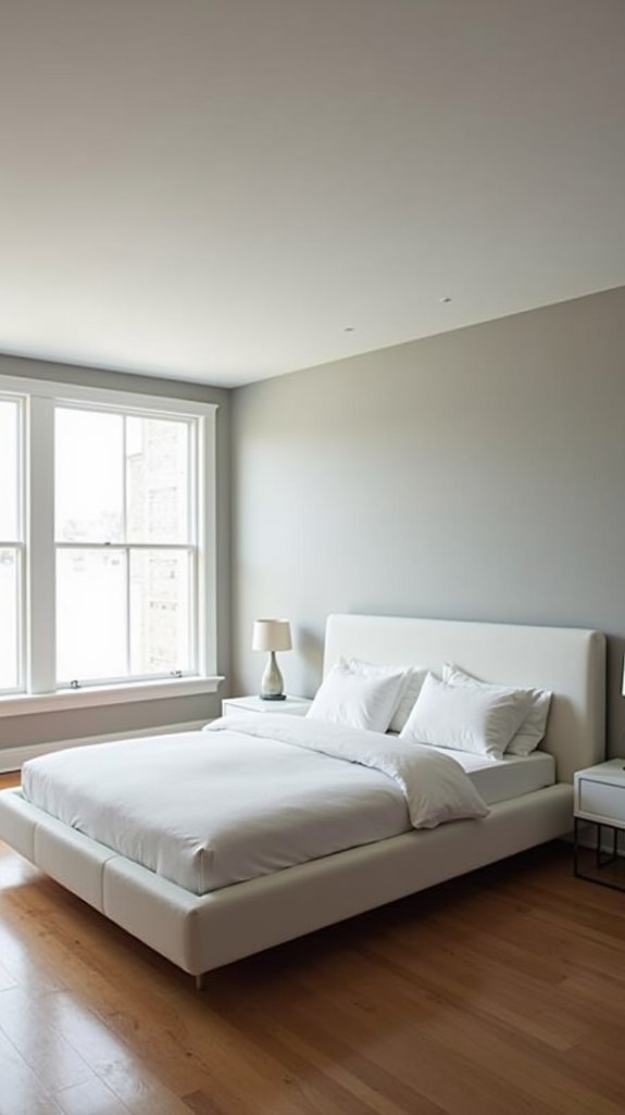 airy low profile minimalist design