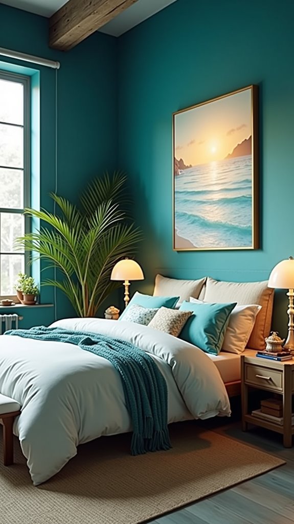 beach inspired bedroom lighting